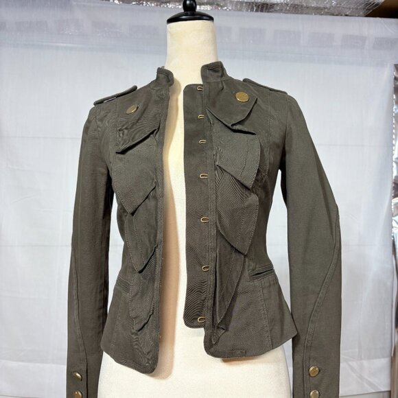 Armani Exchange Fitted Military Jacket – XS - Picture 2 of 9